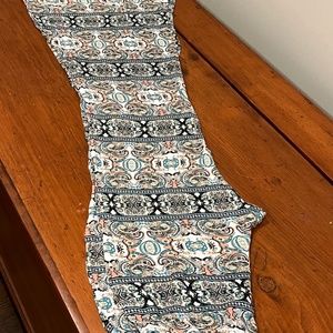 LA Hearts Bell Bottom Paisley Leggings L (Extra long)